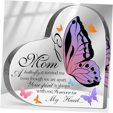 Memorial Gifts for Loss of Mom Acrylic Keepsake,Loss of Mother Sympathy Gift,