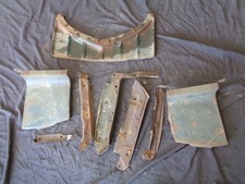 1941 Cadillac Grill Surround Valance Splash Bumper Filler Panels Brackets