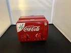 Coca-Cola - Vintage Mini Cooler AM/FM Radio - UNTESTED