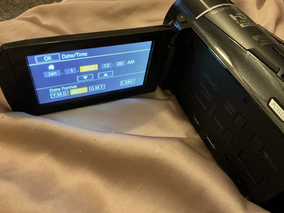 Canon HF M50 High Definition Camcorder (needs New Battery) Tested - Image 4 of 4