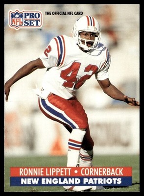 1991 Pro Set Ronnie Lippett New England Patriots #230