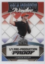 2024 Leaf Metal Diamond Wonders 1/1 Landen Roupp #DW-LR1 1p1