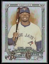 Orelvis Martinez 2025 Topps Allen & Ginter Silver Portrait #82 RC Blue Jays