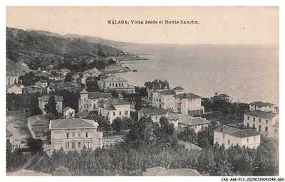 CAR-AGKP12-0647-ESPAGNE - Malaga - Blick Vom Mont Sancha