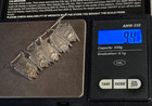 Sterling Silver Hanging BATS pin / brooch signed Very Detailed 9.4g see pics — photo 7