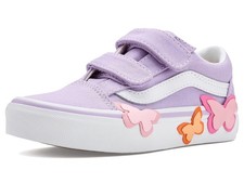 Children Unisex Shoes Vans Kids Old Skool V Butterfly Little Kid