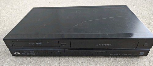 JVC DR-MV150B DVD VHS Combo Recorder PLAYER No Remote Free S/H