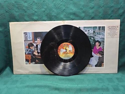 LED Zeppelin Presence Vinyl Record Original 1976 Pressing