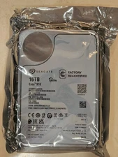 Seagate Exos X16 (7200RPM, 3.5", SATA III, 256MB Cache) 16TB Internal Enterprise
