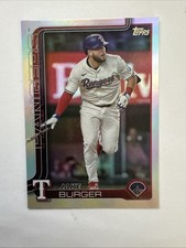 2025 Topps UPDATE Series Baseball Jake Burger # US98 Rainbow Foil
