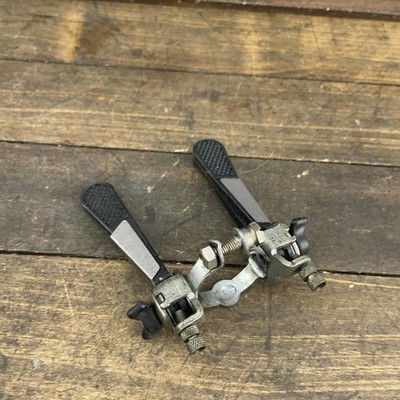Leviers De Vitesses Simplex Vintage – Montants De Cadre – Vélo Route Rétro – Noir