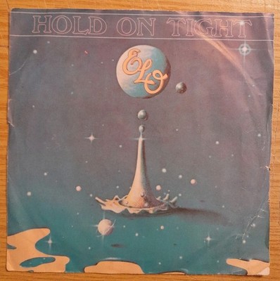 Single Vinyl ELO - Hold On Tight Jet Records 1981 Vinyl VG+++