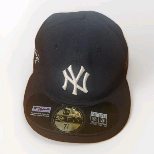 New Era 7 1/8 New York Yankees Hat Fitted 59Fifty Derek Jeter #2 Captain Patch⚾️