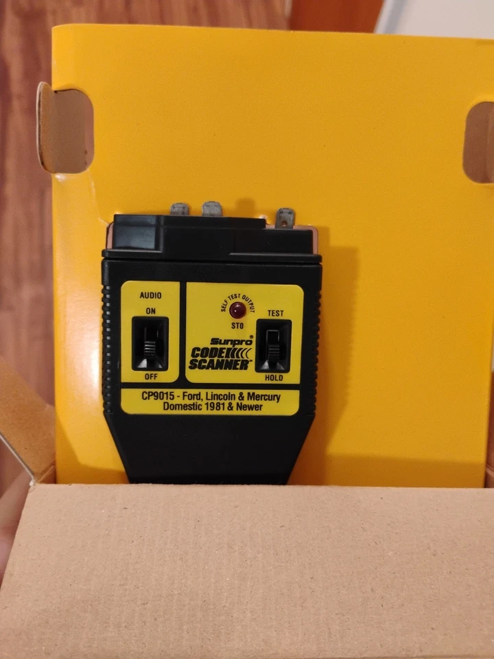 Escáner de código Sunpro Actron CP9015 1981-1995 Ford Lincoln Mercury EEC-IV MCU NOS Foto 3 de 3