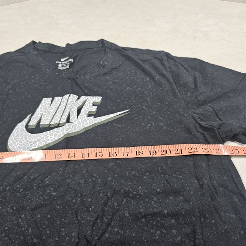 Camiseta Nike Logo Negra Algodón Hombre XXL Usada - Imagen 4 de 8