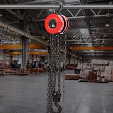 2Ton 3M Chain Puller Block and Tackle Fall Hook Chain Lift Hoist Hand Tools