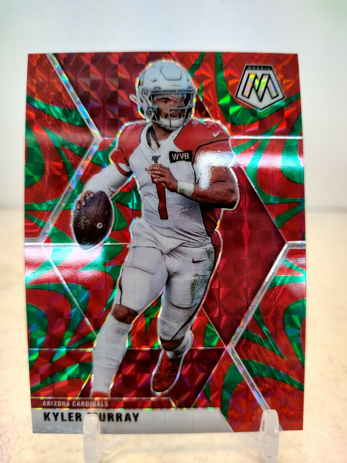 KYLER MURRAY Reactive Green PRIZM 2020 Panini Mosaic Football #8 Cardinals