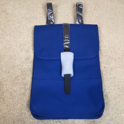 NWT RAINS Mini Rucksack Backpack Waves Blue Black Waterproof  display picture 3