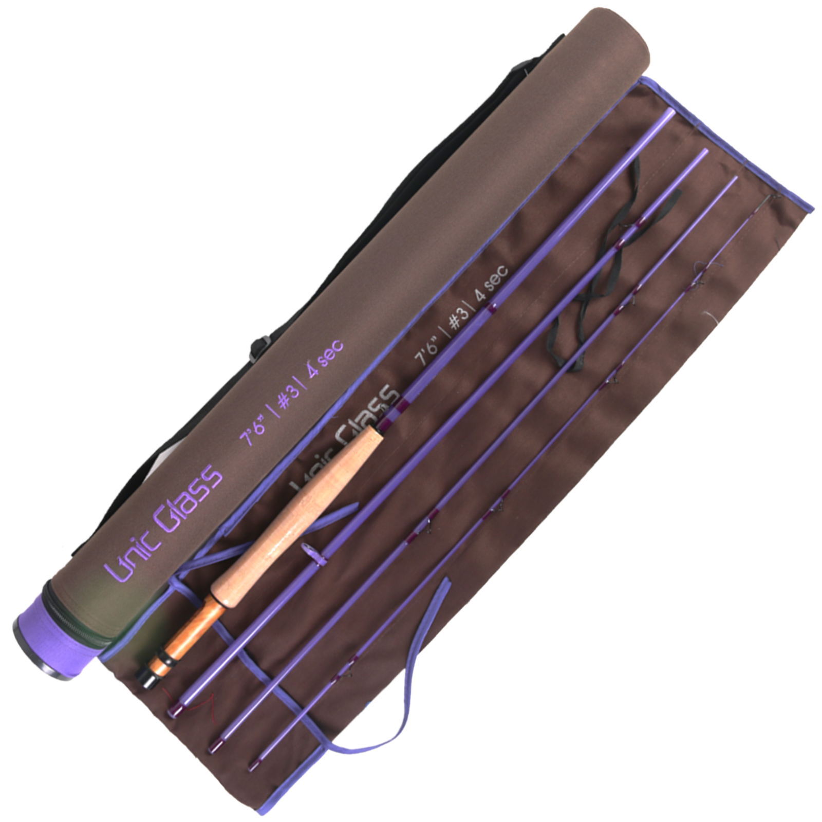 Maxcatch Fiberglass Fly Fishing Rod 3wt/4wt/5wt/6wt/8wt/10wt Medium