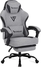 Vonesse Gaming Chair, Computer Chair Fabric with Pocket Spring Cushion
