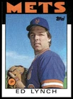 1986 Topps Baseball Ed Lynch #68 PSA 7.5