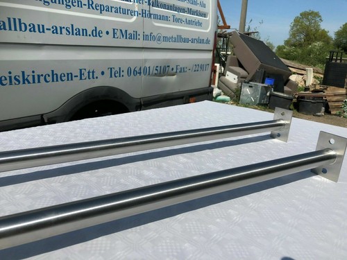 Edelstahl Turnstange Kletterstange Reckstange Klimmzugstange Turnreck 120cm - Bild 3 von 6