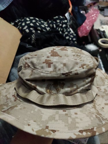USMC Issue Desert MARPAT Boonie Hat 
