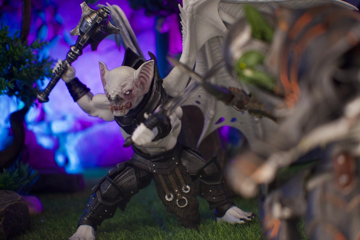 SOLD OUT Mythic Legions VAMPIRE Baron Volligar 2 & Vargg PLUS