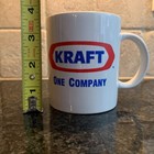 Kraft Foodservice Logo Ad Coffee Mug Cup Ceramic Vintage One Company Red Blue — photo 5