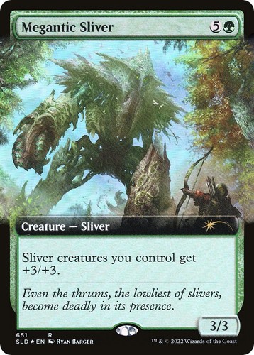 MTG Secret Lair Kaleidoscope Killers Foil Sealed Ur-Dragon Sliver