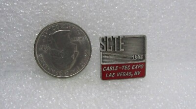 1995 SCTE Cable-Tec Expo Las Vegas Nevada Pin 