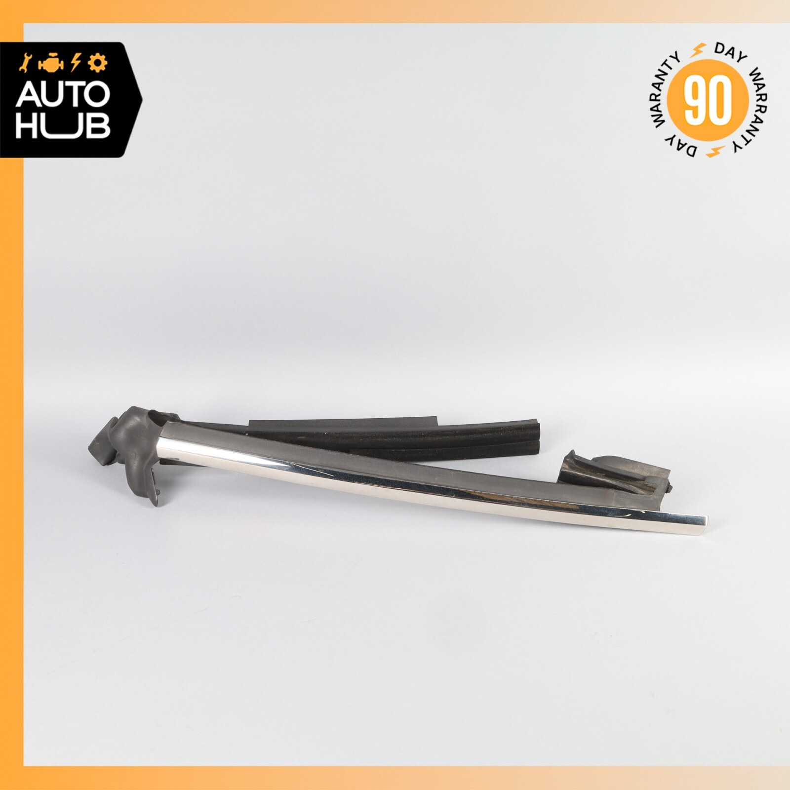 07-11 Bentley Continental GTC Rear Left Side Window Weather Seal Molding OEM 59k