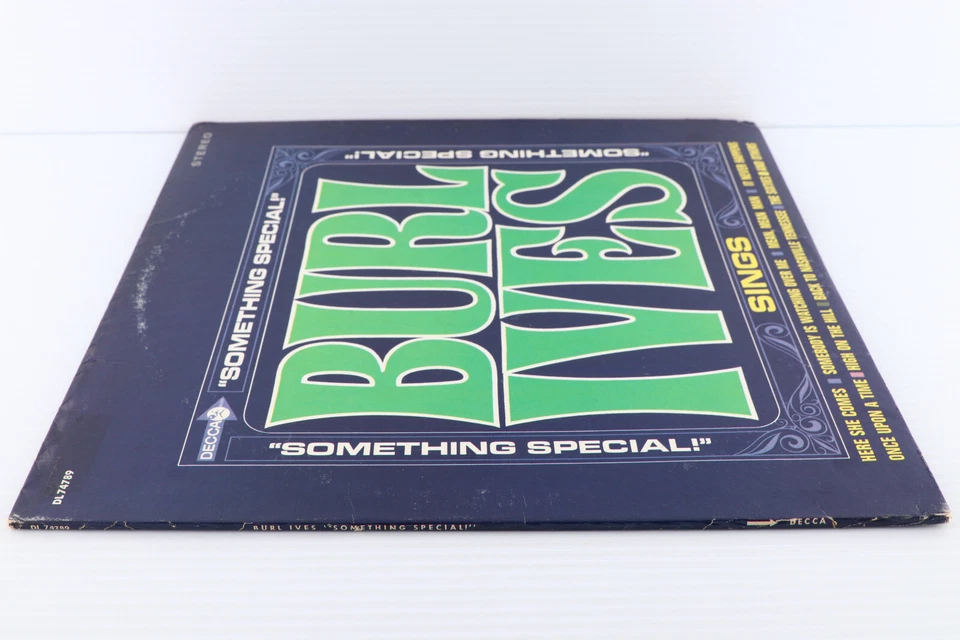 Burl Ives – Something Special - 1966 Stereo LP Decca – DL 74789 - Image 3 of 4