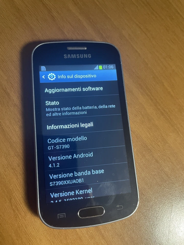 Samsung Galaxy GT-S7390 Trend Lite Android 4.1.2 - Immagine 3 di 3