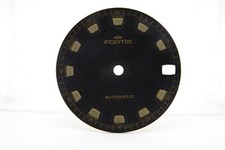 Cadran couleur noir Fortis Automatic Mate 25,5 mm