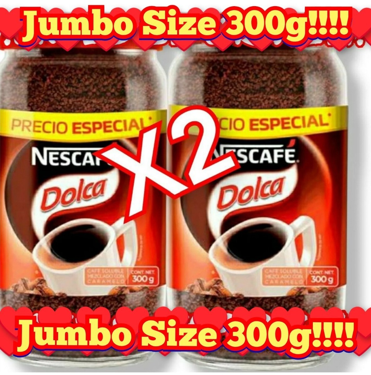 2 x 300g each Nescafe Dolca, Delicious Instant Coffee Mañanero | eBay