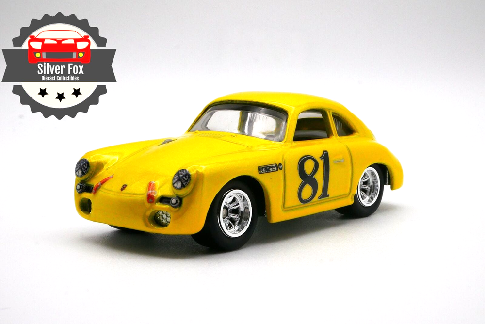 1955-59 Porsche 356A Le Mans Race Diecast Model Car 1:64 Scale Collector Edition  