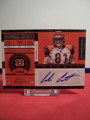 2011 Playoff Contenders #120 Colin Cochart Au RC