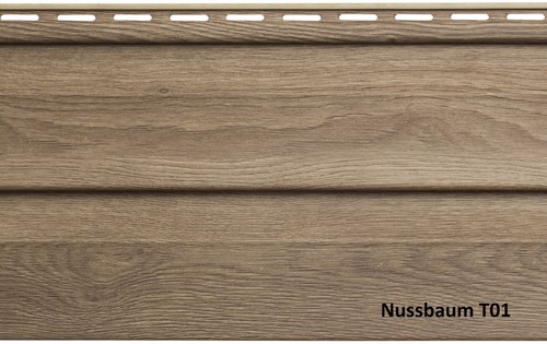 Fassadenpaneele Nussbaum A-1,50m Kunststoffpaneele Wandpaneele Wandverkleidung - Bild 14 von 34