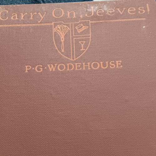 Book Carry on Jeeves P. G. Wodehouse 1925