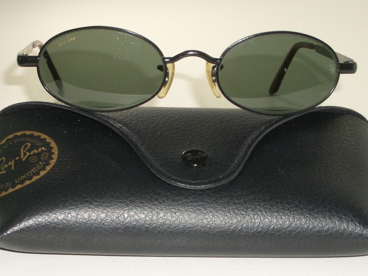 小物 Ray-Ban B&L Vintage Oval Sunglasses 50mm VINTAGE BAUSCH & LOMB RAY BAN W2979 BLACK/TORT OVAL