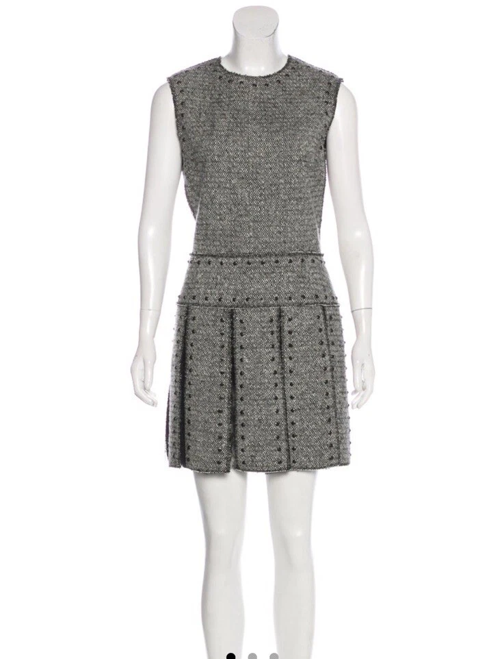 Abito senza maniche in tweed Valentino US 6 ...usa $ 5800 RT