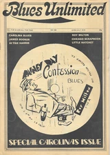 BLUES UNLIMITED : No.108 : June-July 1974 :  Carolina Blues & Roy Milton