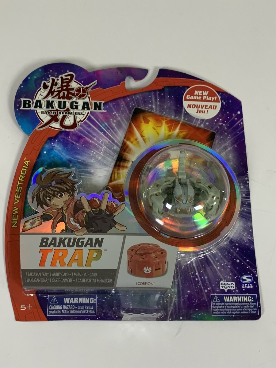 あんぶ〜さん限定　BAKUGANゴウデッキ 2008 Spin Master Bakugan Trap Scorpion - New Vestroia - RARE