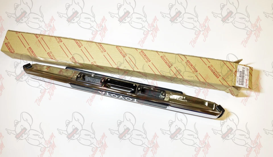 Conjunto de lámpara de matrícula trasera genuina Toyota Land Cruiser FJ60/62 BJ60 HJ60 Foto 4 de 4