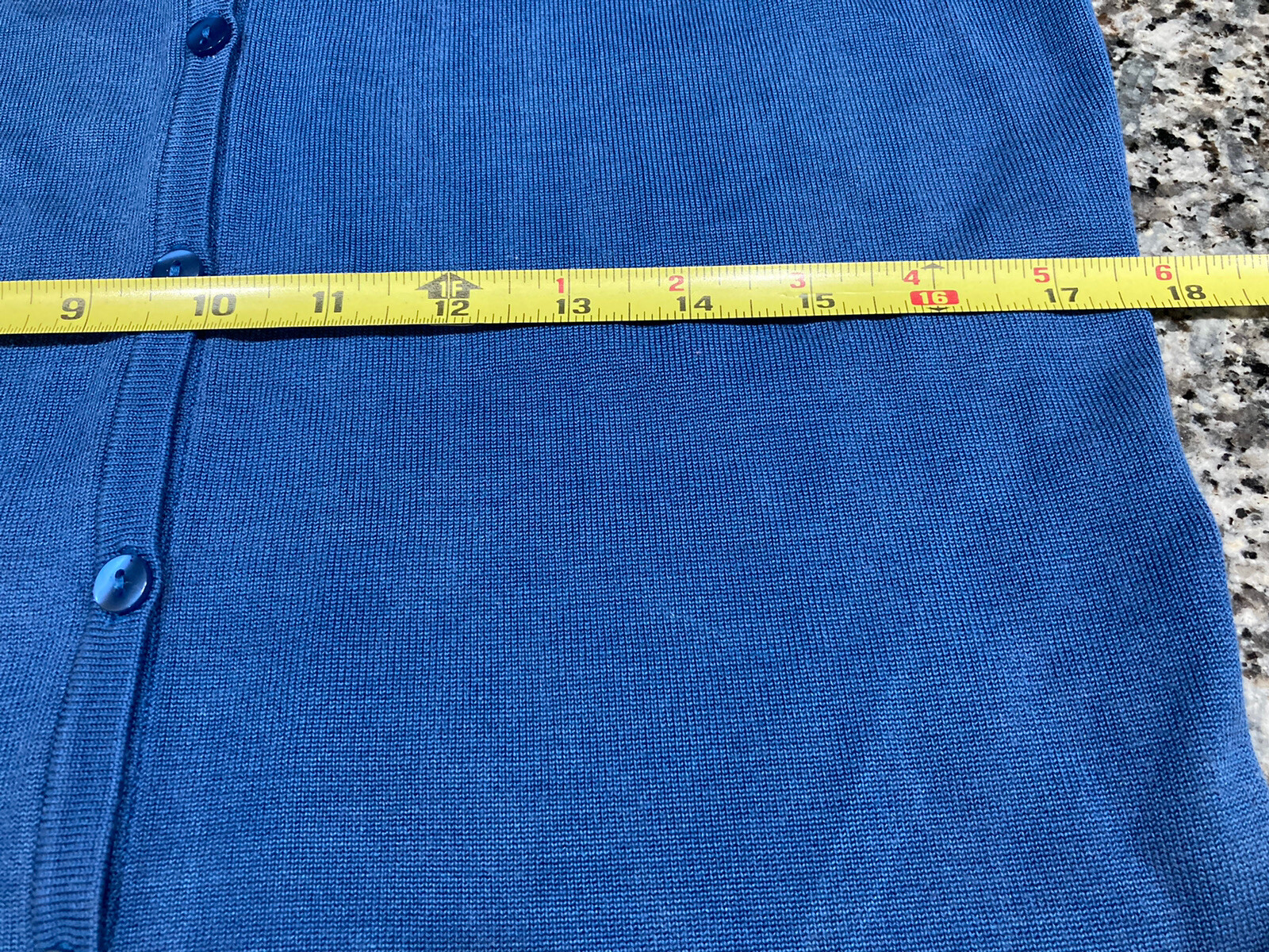 Pendleton Blue Medium Silk Blend Button Up Blouse… - image 3