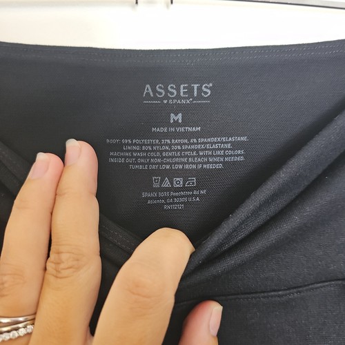Assets By Spanx Leggings Black Size Medium - Picture 8 of 9
