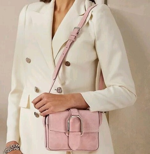 Ralph Lauren Collection - Purple Label - Welington Calf-Suede Bag £1250 - Picture 3 of 16