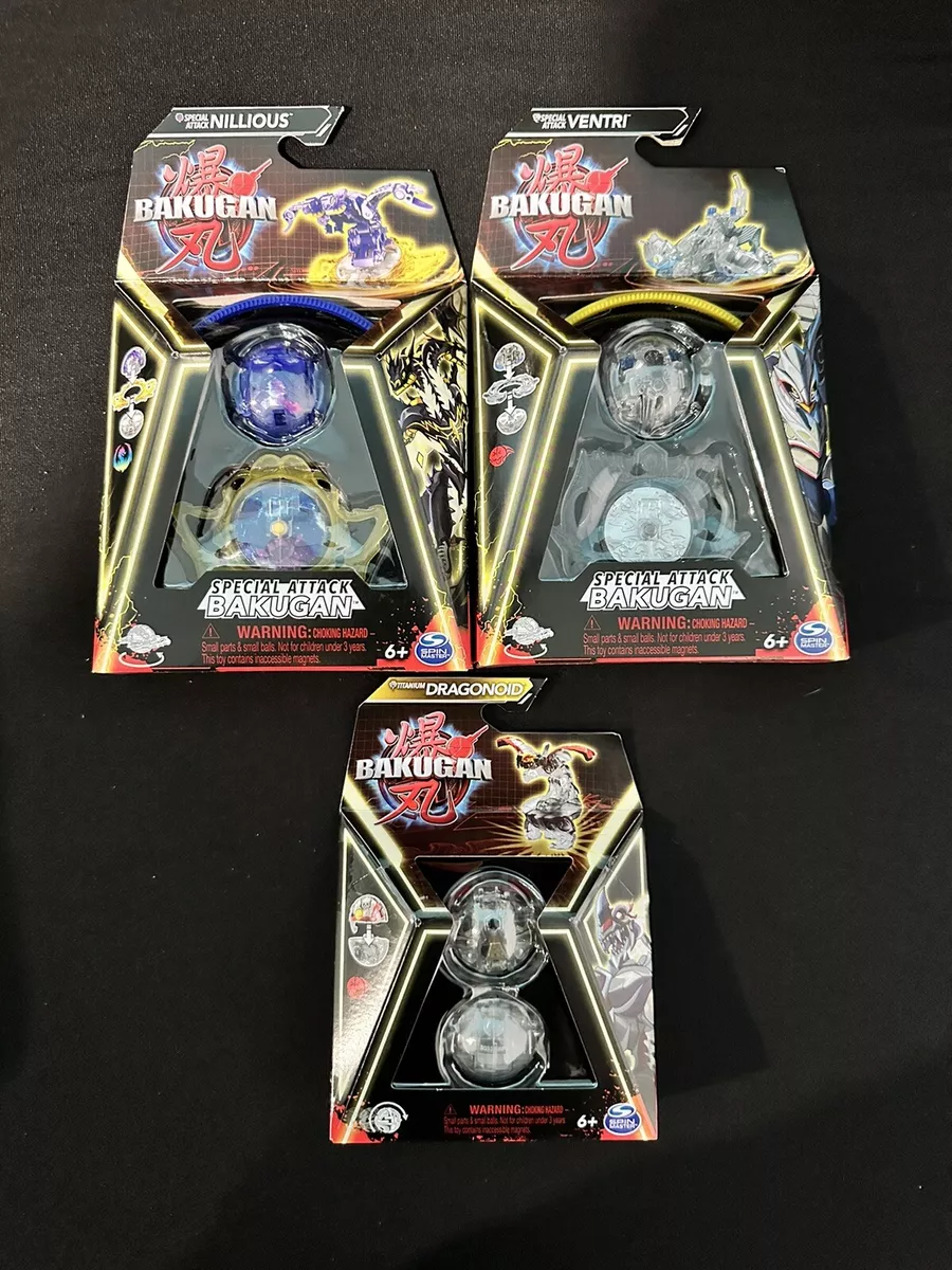 Bakugan 2023 Special Attack Single Figure Dragonoid Includes