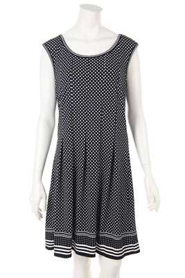 MAX STUDIO dress Dots XL black